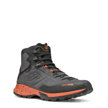 Pánská kotníková turistická celokožená obuv TECNICA Forge Hike MID GTX Ms, dark grey icon orange