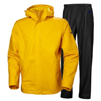 Helly Hansen Moss sada do deště, pánská, žlutá/černá