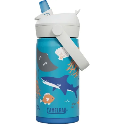 Camelbak Thrive Flip Straw Kids VSS 400ml, láhev, děti, oceánský život