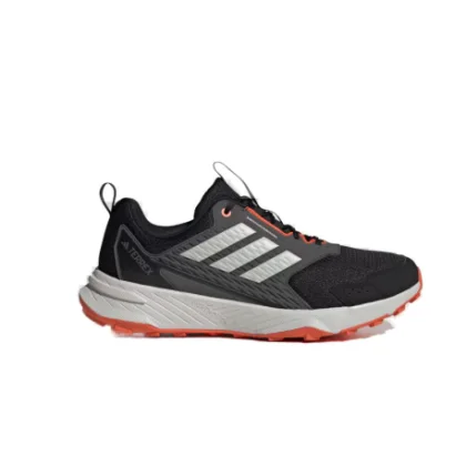 Pánská běžecká trailová obuv ADIDAS Terrex Tracefinder 2 M core black grey one semi impact orange