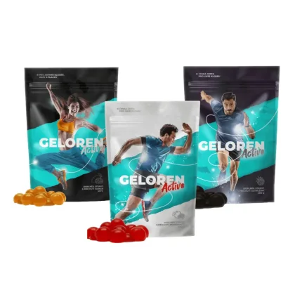 Geloren Active mix příchutí 3 x 90 želé tablet