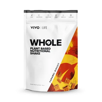 Vivo Life WHOLE MEAL Karamel biscuit - Nutričně kompletní VEGAN PROTEIN jídlo (1000 g)