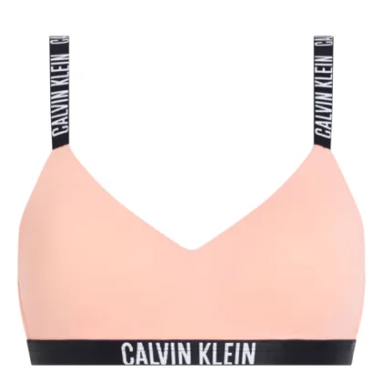 Dámská podprsenka CALVIN KLEIN LGHTLY LINED BRALETTE-Papaya Punch