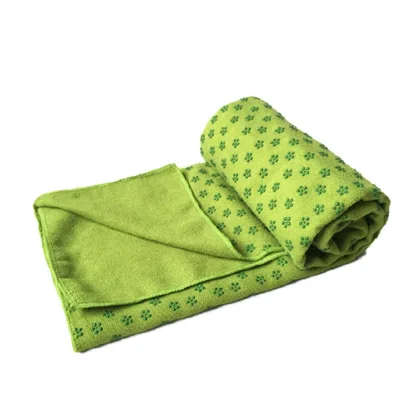 Yoga ručník Sportago Anti-Slip - zelená