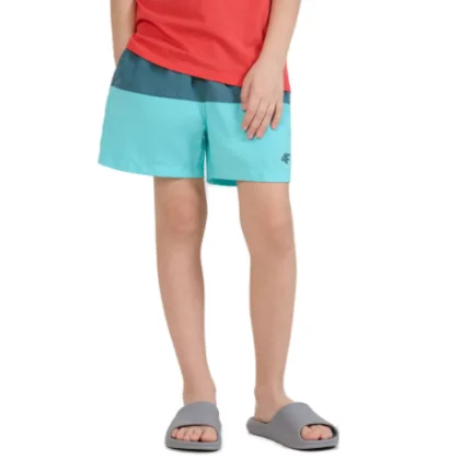 Chlapecké plavky 4F JUNIOR BOARD SHORTS M116-46S-TEAL
