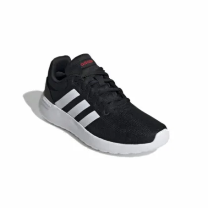Juniorská rekreační obuv ADIDAS Lite Racer CLN 2.0 core black footwear white scarlet