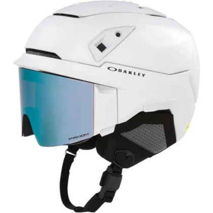 Oakley MOD7, lyžařská helma s vizýrem, bílá