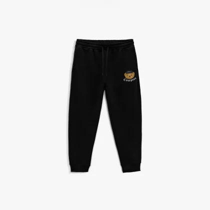 Tepláky Jogger , Barva Modrá, s Potiskem Compton Teddy Gang