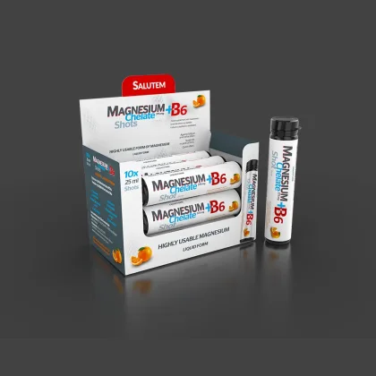 Salutem Pharma Magnesium Chelate 375 mg + B6 orange 10 x 25 ml