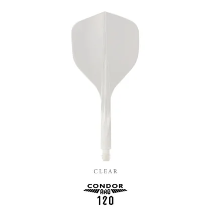 Condor AXE 120 průhledné, standardní letky a krátké násadky 18mm