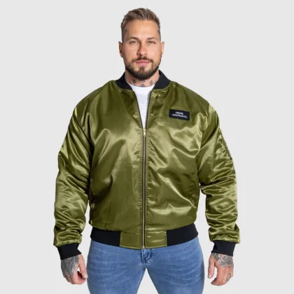 Bomber bunda Iron Aesthetics Maverick, zelená