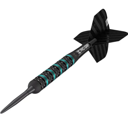 Sada šipek Target steel Rob Cross Voltage Black Edition, Swiss point 24g, 90% wolfram