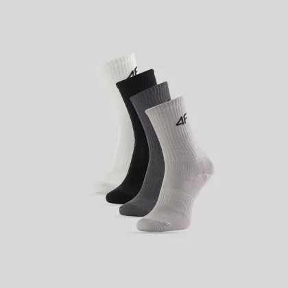 4F Chlapecké dlouhé ponožky (4-pack) - multicolor 32-34