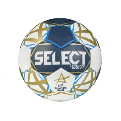 Házenkářský míč SELECT HB Ultimate replica EHF Champions League 2 - modro-bílá