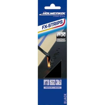Holmenkol FX Strips, 5 kusů, černá