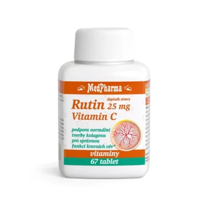 MedPharma Rutin 25 mg + Vitamin C, 67 tablet