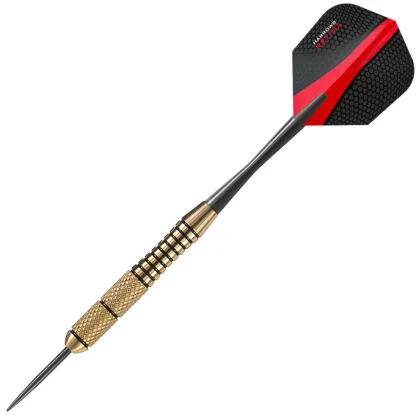 Šipky steel Harrows Matrix 24g K, brass