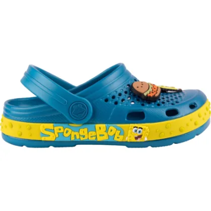 Chlapecké kroksy (rekreační obuv) COQUI Lindo + Amulet K ocean blue yellow