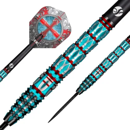 Šipky steel Shot Future Knights St George 23g 95% volfrám