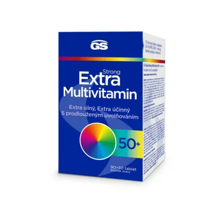 GS Extra Strong Multivitamin 50+ tablety 90+30