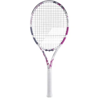 Tenisová raketa pro pokročilé BABOLAT EVO AERO LITE PINK STRUNG CV