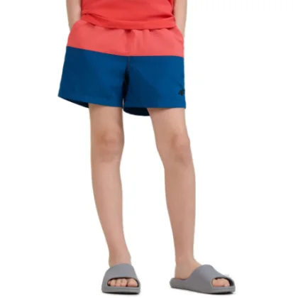 Chlapecké plavky 4F JUNIOR BOARD SHORTS M116-63S-CORAL