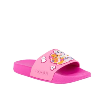 Dívčí pantofle (plážová obuv) COQUI Ruki Paw Patrol K dark pink fuchsia