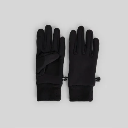 4F Unisex pletené rukavice - černé XS