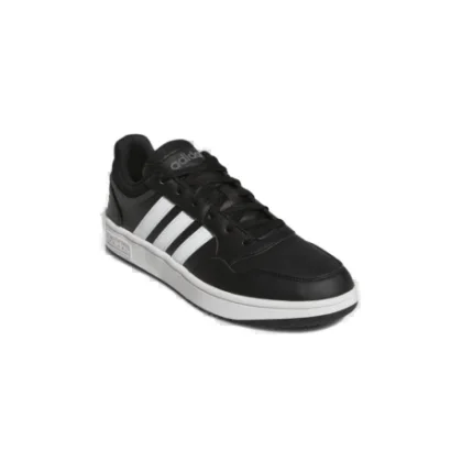 Pánská rekreační obuv ADIDAS Hoops 3.0 core black cloud white grey six