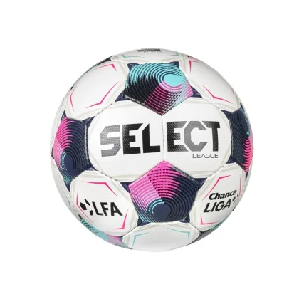 Fotbalový míč SELECT FB League CZ Chance Liga 2026/27 5 bílo-růžová