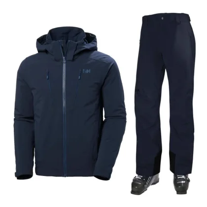 Helly Hansen Alpha 4.0 Lyžařská sada, pánská, navy/mørkeblå