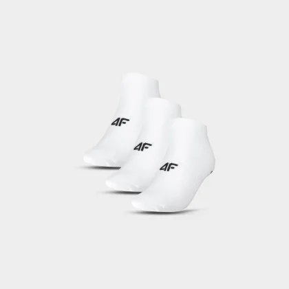 4F Krátké ponožky (3-pack) pánské - bílé 39-42