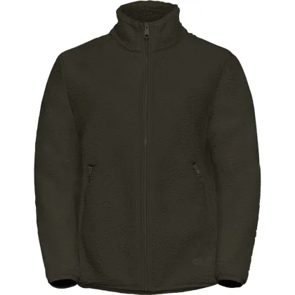 Jack Wolfskin High Curl, fleecová bunda, dámská, tmavě zelená