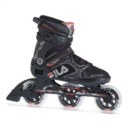 Kolečkové brusle FILA SKATES LEGACY PRO 100 BLACK RED