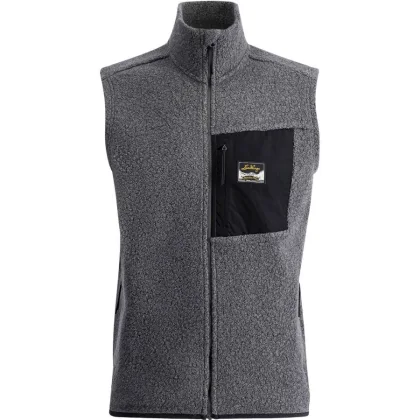 Lundhags Flok Wool Ms Pile Vest, střední vrstva, pánské, šedá