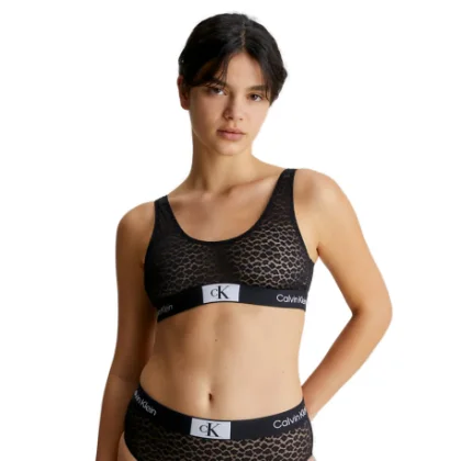 Dámská podprsenka CALVIN KLEIN UNLINED BRALETTE-000QF7233E-UB1-Black