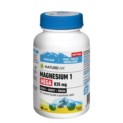 NatureVia Magnesium 1 Mega 835 mg 90 tablet