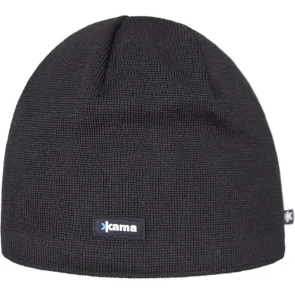 Čepice Kama s membránou Gore Windstopper, černá