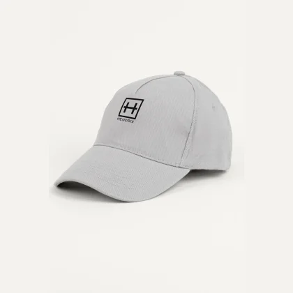 Kšiltovka Jockey, Barva Šedá, s Potiskem Hendrix Badge