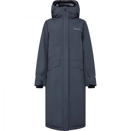 Didriksons Neja long, parka, dámská, modrá