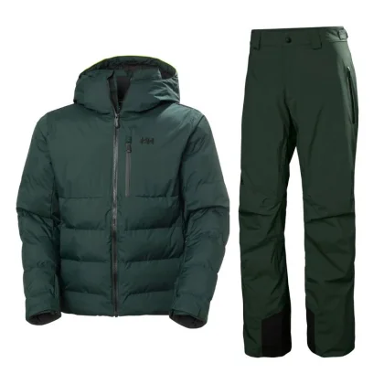 Helly Hansen Kvitfjell Race Puffy Lyžařská sada, pánská, zelená