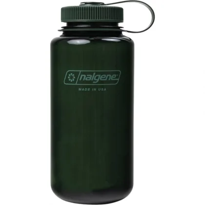 Nalgene wide mouth sustain, láhev na pití, 1000 ml, tmavě zelená