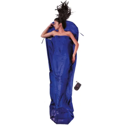 Cocoon MummyLiner, 100% hedvábí, ultramarínová modrá