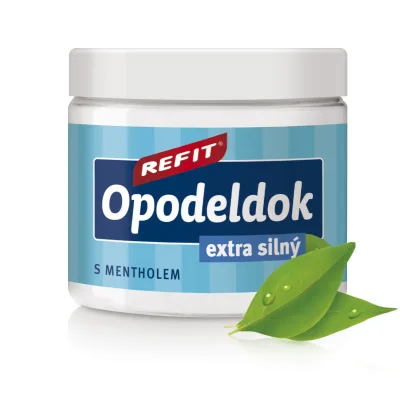 Refit Opodeldok hřejivá mentolová mast 200 ml