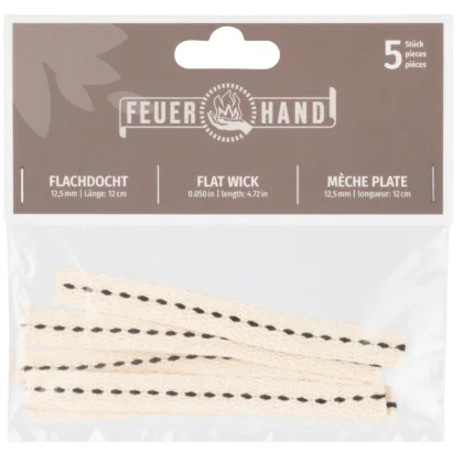 Feuerhand Flat Wick 12 cm for 276, Knot, 5 ks.