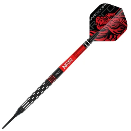 Šipky soft Red Dragon Johnny Clayton Premier League Special Edition 20g, 90% wolfram