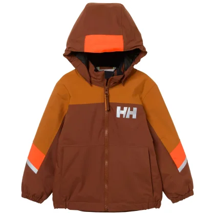 Helly Hansen Rider, lyžařská bunda, pro děti, hnědá