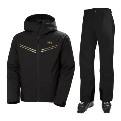 Helly Hansen Alpine Insulated Lyžařská souprava, pánská, sort