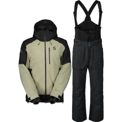 Lyžařský set Scott Ultimate Dryo/GTX, pánský, černá/béžová