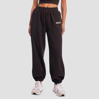 GymBeam Dámské tepláky Aura Tee Brown